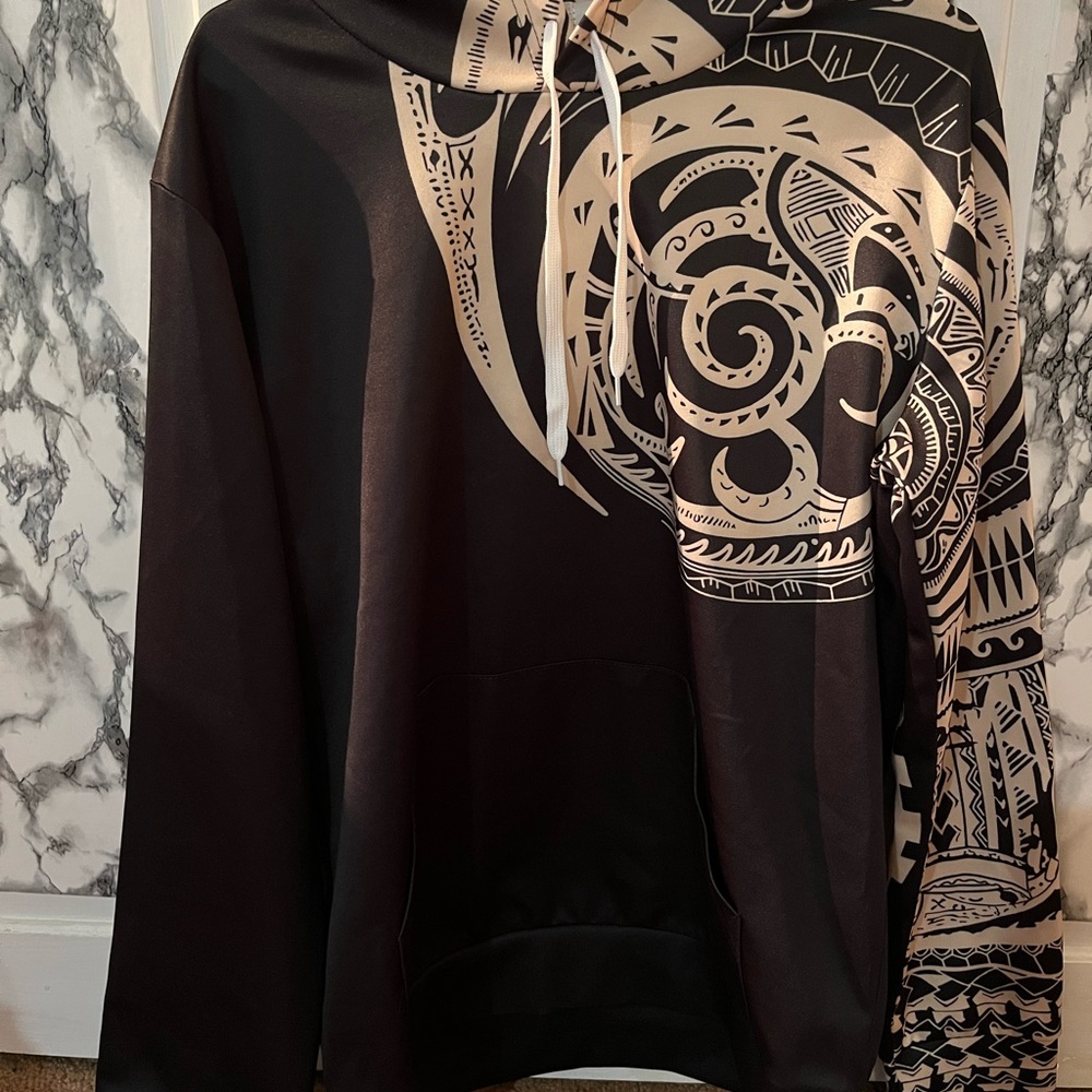 Aztec tattoo hoodie